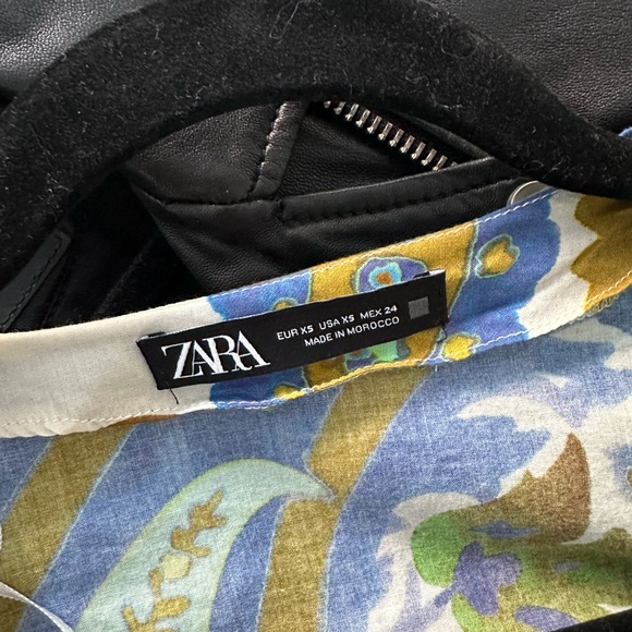 Zara Printed Mini Dress - Picture 9 of 9